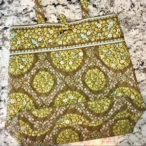 Vera Bradley olive handbag purse